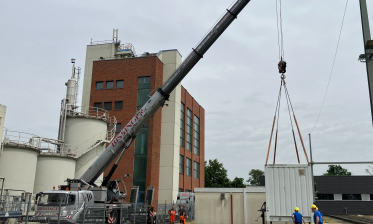 Großflächiger Stromausfall in Budenheim bei Mainz: Karlsruhe hilft mit mobilem Schaltcontainer aus