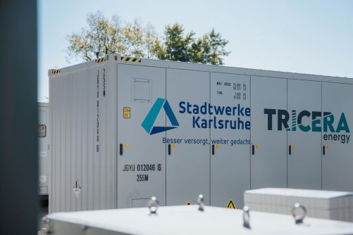 Blick auf die Anlage