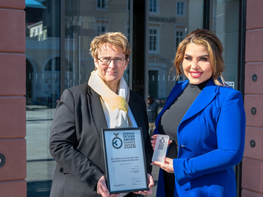 Stadtwerke Karlsruhe gewinnen German Design Award 2026