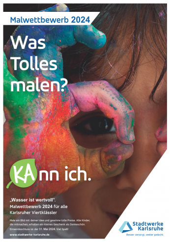 Flyer Malwettbewerb 2024