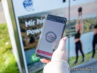 Abbildung der Appsteuerung einer SportBox