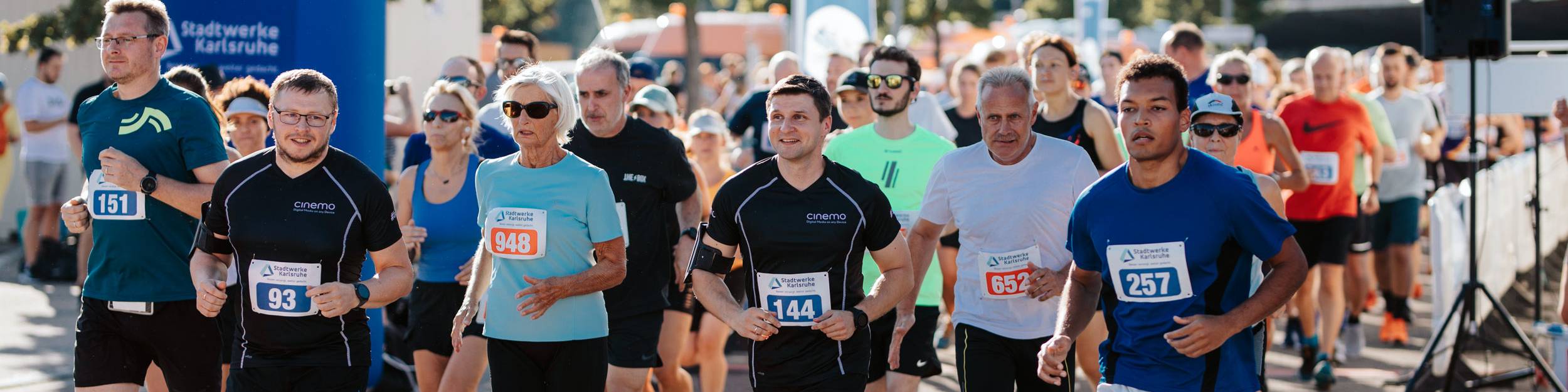 Der Stadtwerke Karlsruhe Volkslauf