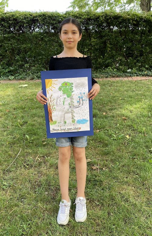 Platz 2 für Lucia Zeilinger: „Ohne Wasser gibt es kein Leben!“