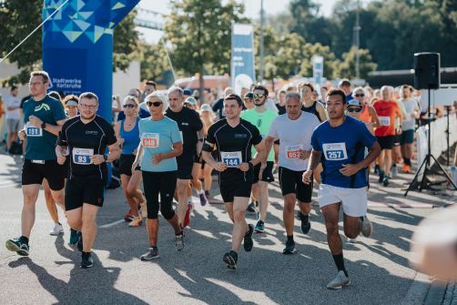 Der Volkslauf der Stadtwerke Karlsruhe