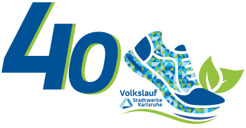 Logo Volkslauf Stadtwerke Karlsruhe