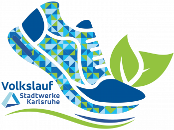 Logo Volkslauf Stadtwerke Karlsruhe