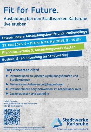 Plakat Zukunftstage Ausbildung 2025