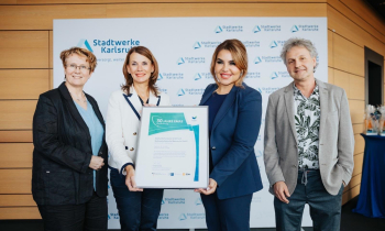 30 Jahre EMAS: Bundesumweltministerium würdigt Stadtwerke Karlsruhe für nachhaltiges Handeln seit drei Jahrzehnten